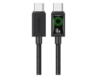 USAMS Kabel 60W USB-C do USB-C 1.2m czarny - 1490216 - zdjęcie 1